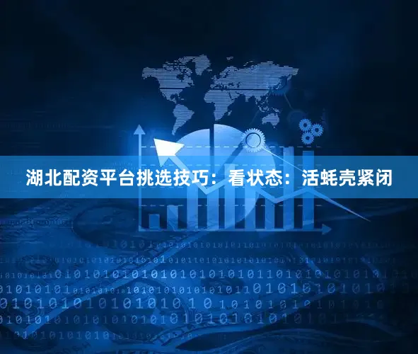 湖北配资平台挑选技巧：看状态：活蚝壳紧闭